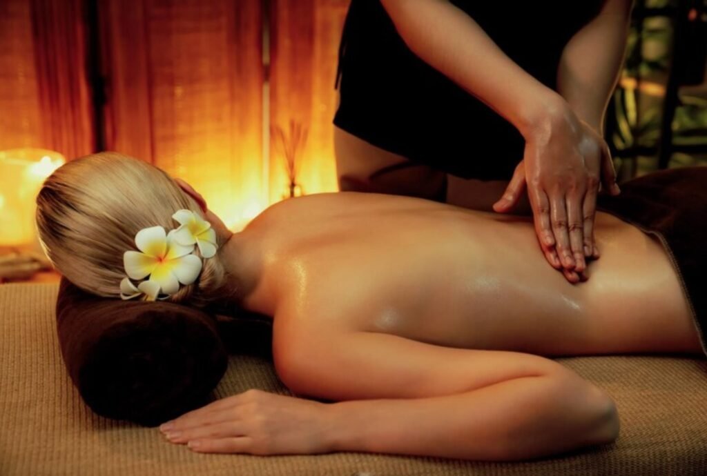 Signature massage tailored to the guest at Riborn Spa Thane